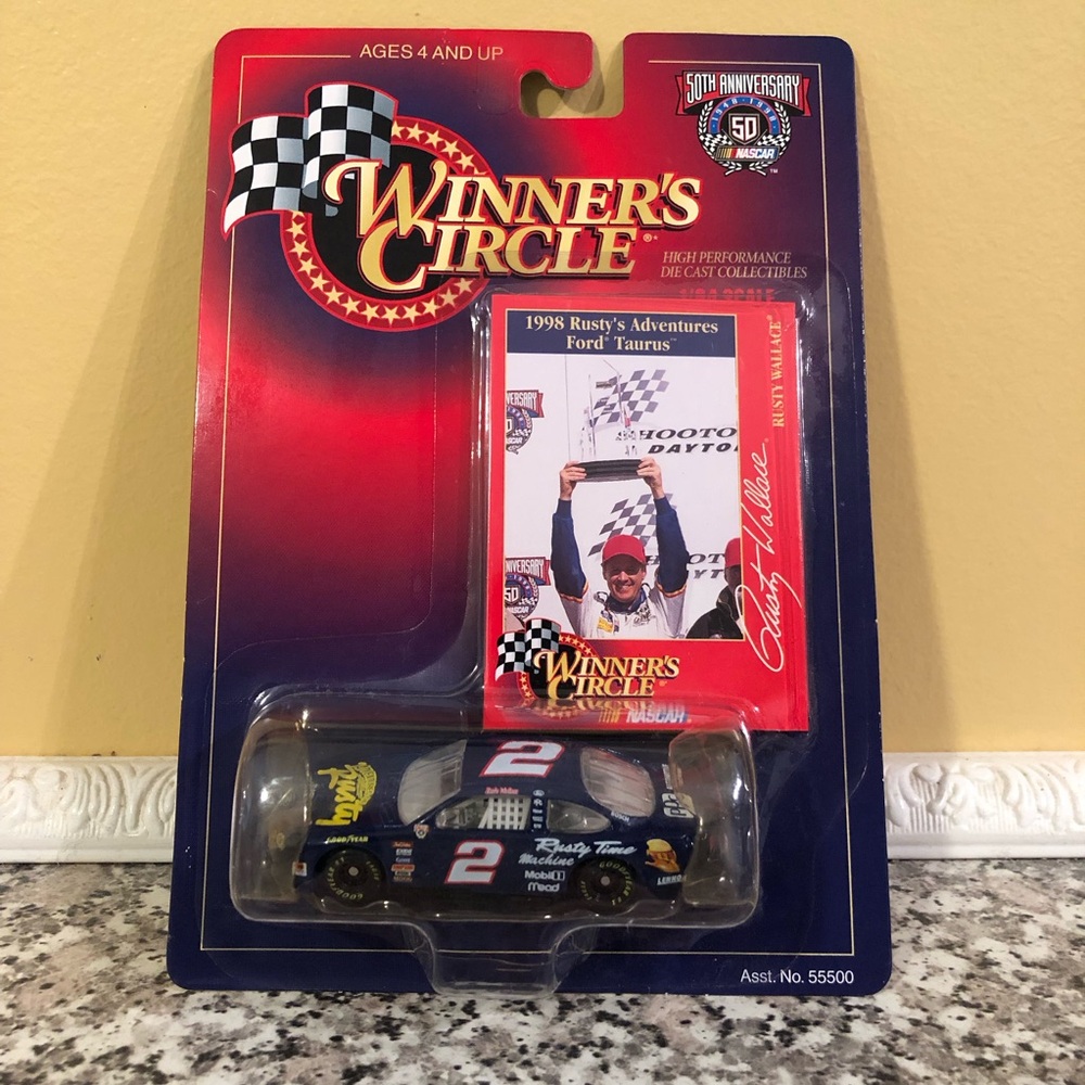 Winner's Circle racecar Rusty Wallace die cast collectible 1998 Adventures #2